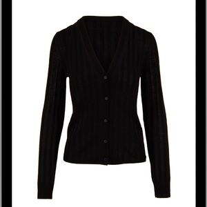 Nili Lotan Black Cardigan